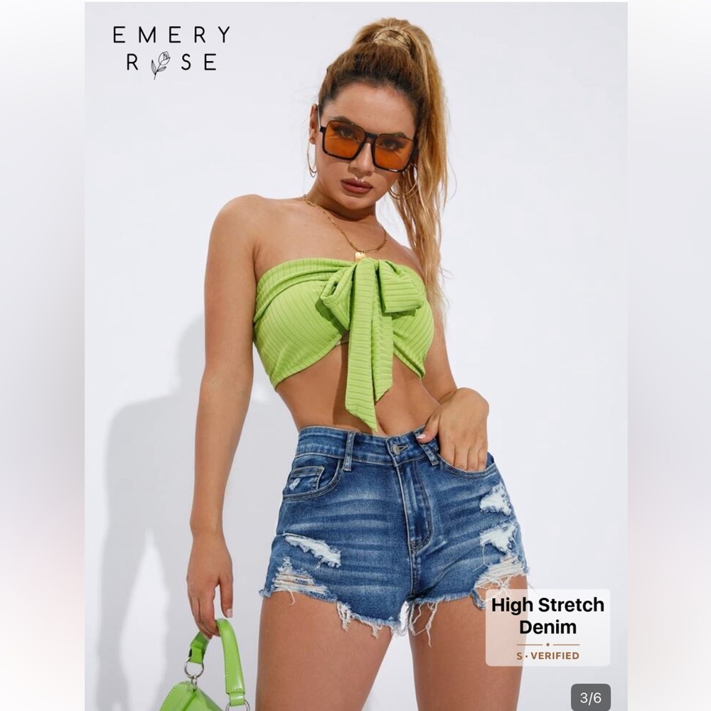 Denim short